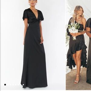 Show Me Your MuMu Black Maxi Dress
